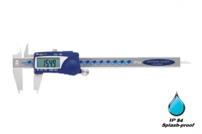 0.0mm - 150.0mm (0.01mm Resolution) IP54 Water Resistant Digital Caliper  MW110-15WR Moore & Wright