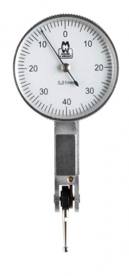 0 - 0.8mm Range (0.01mm Resolution), Metric, Dial Test Indicator (Lever), 25mm Dia. Face  MW420-03 Moore & Wright