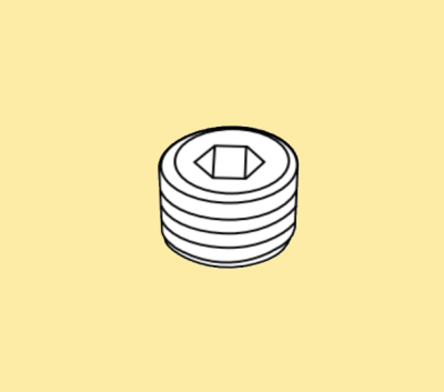 Blanking Plug G1/8 - Swiss/Automatic Lathe Coolant Connection Spare