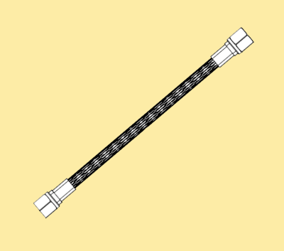 Connection Hose G1/8 Female > G1/8 Female - Swiss/Automatic Lathe Coolant Connection Spare