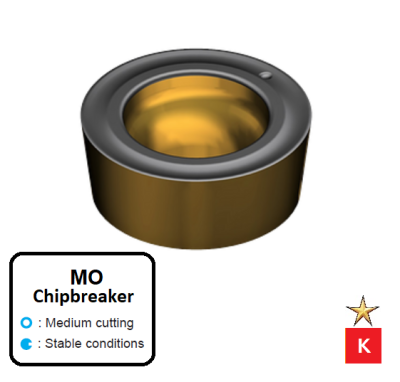 RCMT 0803MO ET101C Carbide Medium Cutting Inserts Edgetech