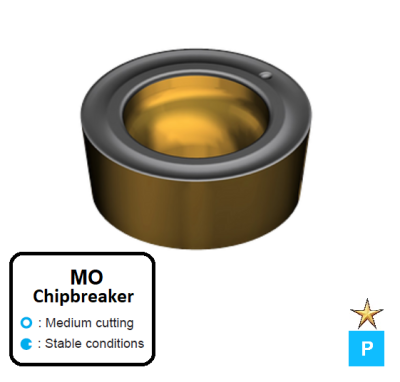 RCMT 0803MO ET315C Carbide Medium Cutting Inserts Edgetech