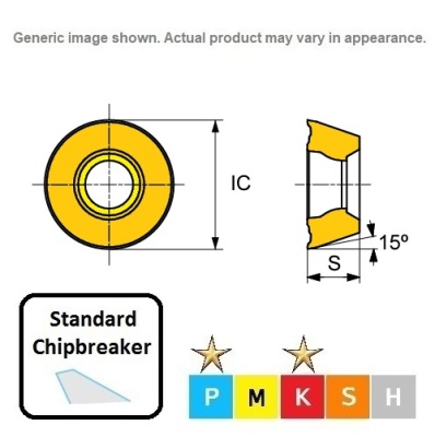 RDMT 0602MO ET602 Carbide 0 Profile Milling Inserts