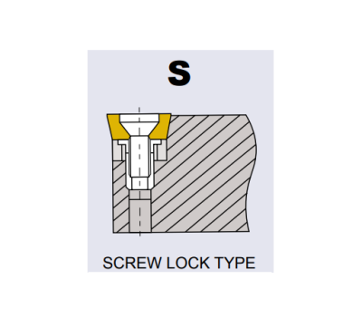 A25R SCLCR12 (93Deg) Screw Lock Boring Bar