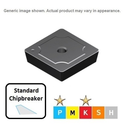 SPUN 120308 ET602 Carbide Face Milling Inserts