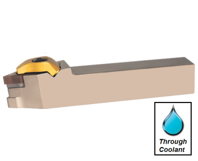 TDNNN 2525 M15-TC (62.5Deg) Double Clamp Toolholder - Through Coolant