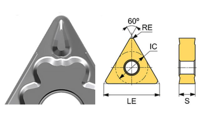 TNMG 160404-PSF CT10U Cermet Carbide Finishing to Medium Cutting Inserts Edgetech