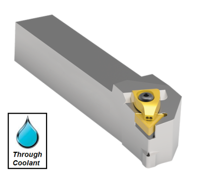 TTJNL 3232 P22-TC (93Deg) Double Clamp Toolholder - Through Coolant