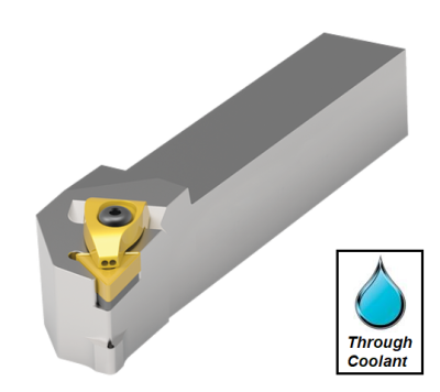 TTJNR 3232 P16-TC (93Deg) Double Clamp Toolholder - Through Coolant