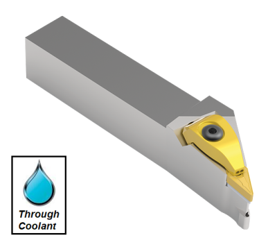 TVJNL 3232 P16-TC (93Deg) Double Clamp Toolholder - Through Coolant