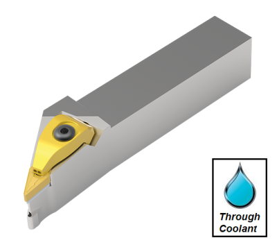 TVJNR 3232 P16-TC (93Deg) Double Clamp Toolholder - Through Coolant