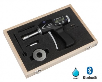 12.5mm - 16.0mm Metric XTH Digital Pistol Grip Bore Gauge (Bluetooth) and Ring by Bowers