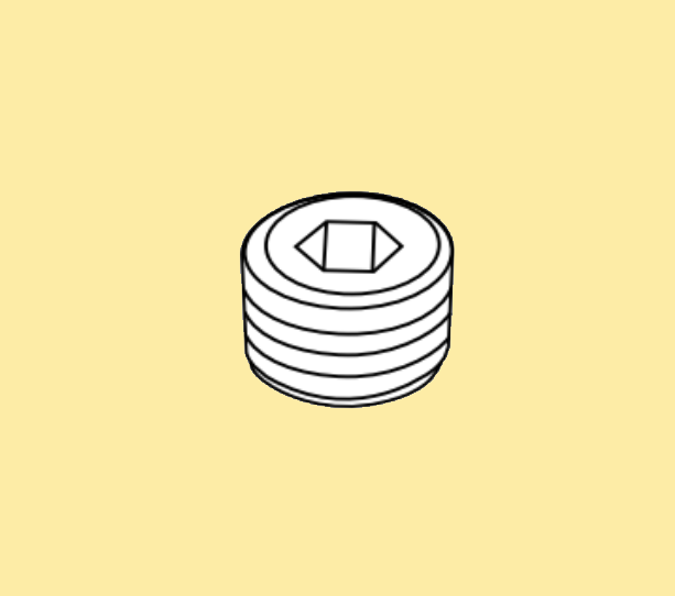 Blanking Plug G1/8 - Swiss/Automatic Lathe Coolant Connection Spare