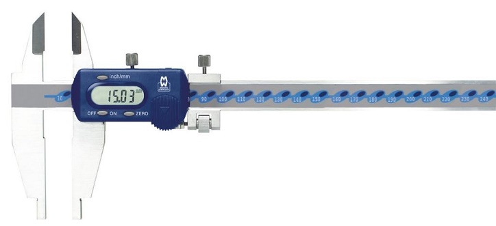 0.0mm - 300.0mm (0.01mm Resolution) Digital Heavy Duty Workshop Caliper  MW160-30D Moore & Wright