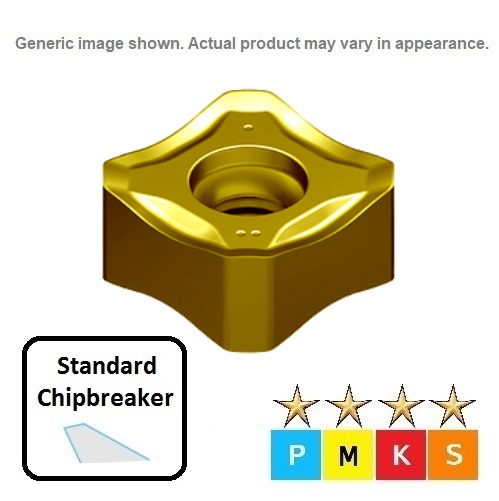 SNMX 1206ANN ET612 Carbide 45 Face Milling Inserts M845-SN12