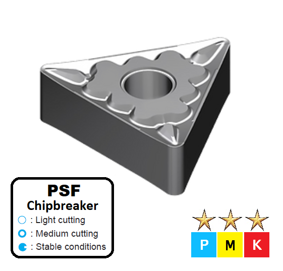 TNMG 160404-PSF CT10U Cermet Carbide Finishing to Medium Cutting Inserts Edgetech
