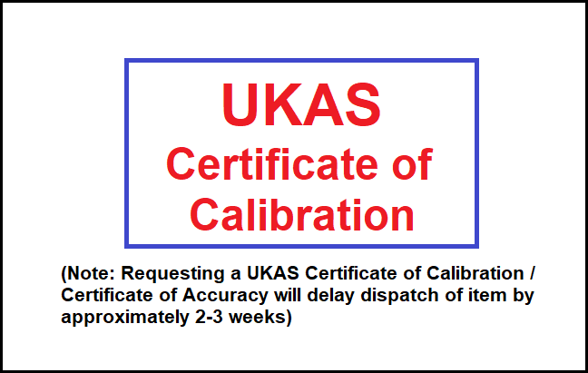 UKAS Calibration for 32Pc Steel Gauge Block Set, Grade 1 (Inspection Level), Moore & Wright 700 Series (Set sold separately)